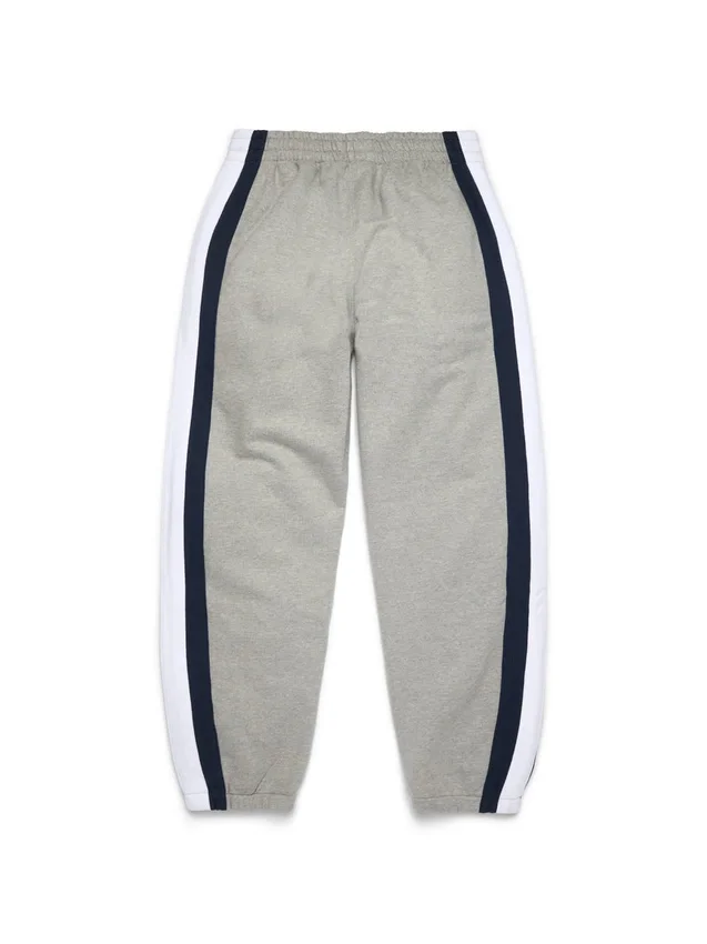 DT Stripe Open Hem Sweatpant Grey