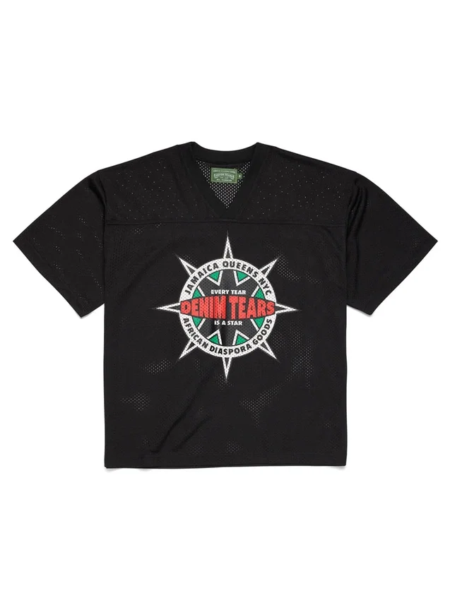 Every Star Football Jersey Black