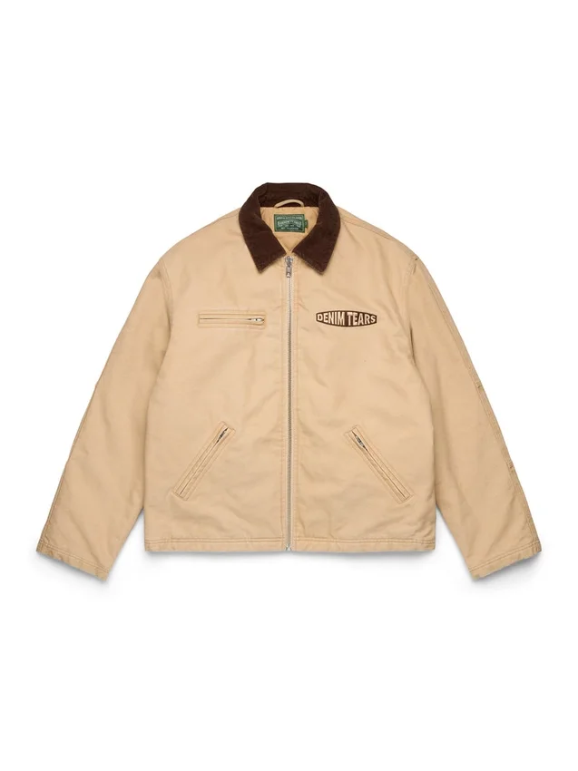 Every Tear Is A Star Work Jacket Khaki