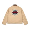 Every Tear Is A Star Work Jacket Khaki