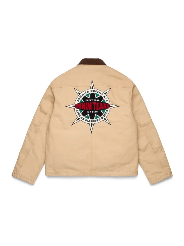 Every Tear Is A Star Work Jacket Khaki