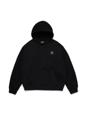 Gel Wreath Hoodie Black