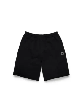 Gel Wreath Sweatshort Black