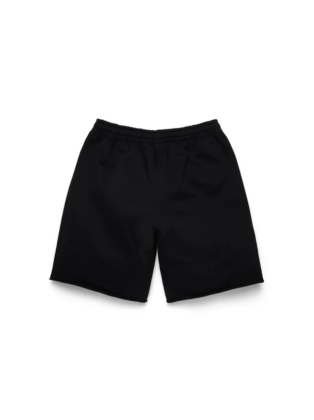 Gel Wreath Sweatshort Black