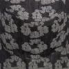 Jacquard Wreath Bucket Hat Washed Black