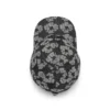 Jacquard Wreath Denim Cap Washed Black