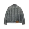 Jacquard Wreath Denim Jacket