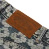 Jacquard Wreath Denim Short