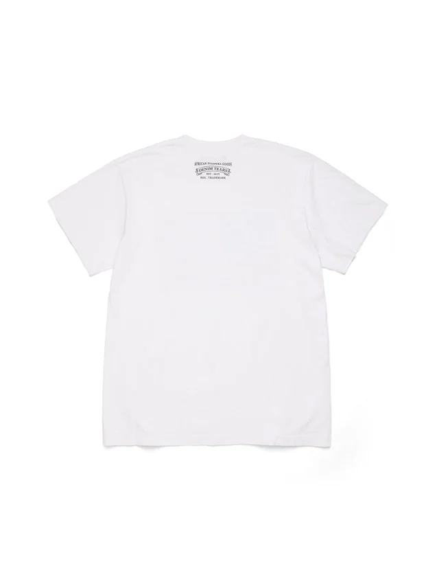 Wreath Flag Tee White