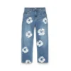 Kids Cotton Wreath Denim Pant Light Indigo
