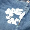 Kids Cotton Wreath Denim Pant Light Indigo