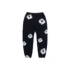 Kids Cotton Wreath Sweatpants Black