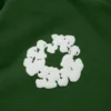 Kids Cotton Wreath Sweatpants Green