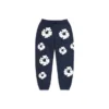 Kids Cotton Wreath Sweatpants Navy