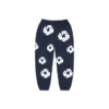 Kids Cotton Wreath Sweatpants Navy