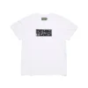 Larmes de Denim Tee White