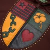 Libertas Crest Zip Hoodie Washed Brown
