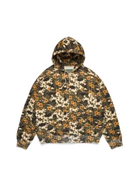Libertas Floral Print Zip Hoodie