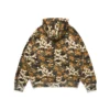 Libertas Floral Print Zip Hoodie