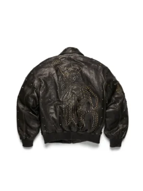 Libertas Studded Leather Jacket