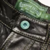 Libertas Studded Leather Shorts