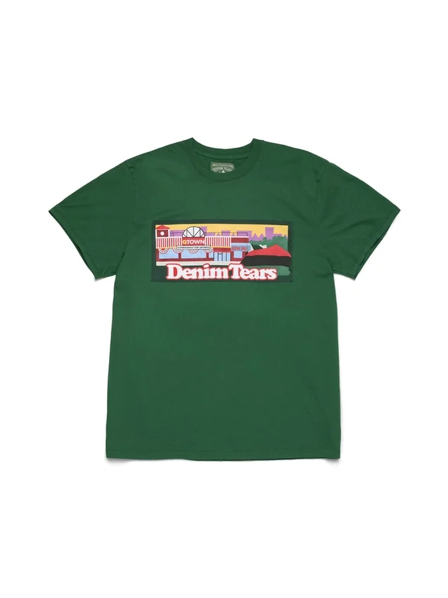 Liberty Rock Skyline Tee Green