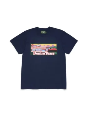 Liberty Rock Skyline Tee Navy