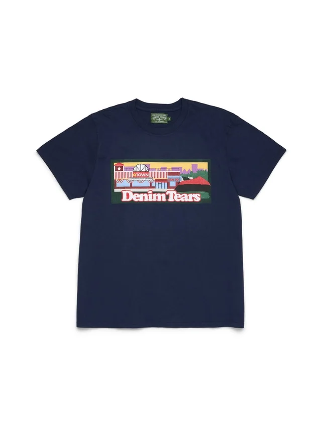 Liberty Rock Skyline Tee Navy