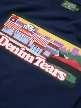 Liberty Rock Skyline Tee Navy