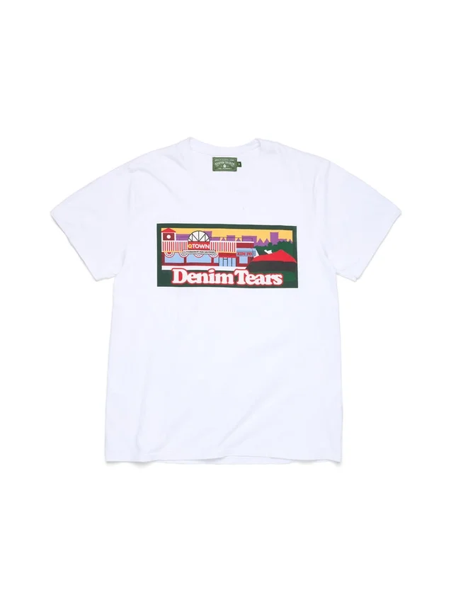 Liberty Rock Skyline Tee White