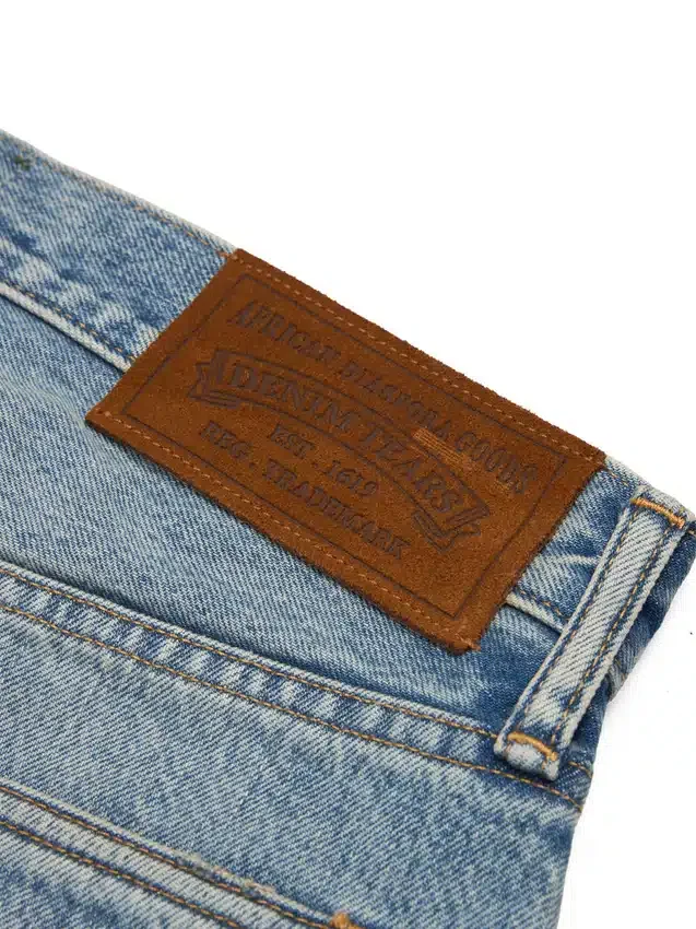 Light Wash Denim Short
