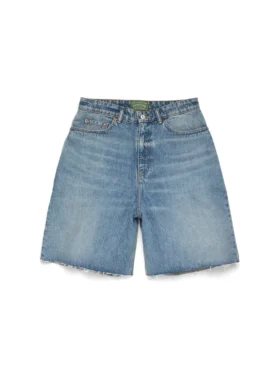 Light Wash Denim Short