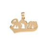 Mom Pendant Gold