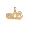 Mom Pendant Gold