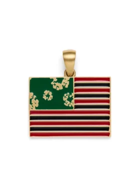 Pan African Flag Pendant
