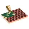 Pan African Flag Pendant