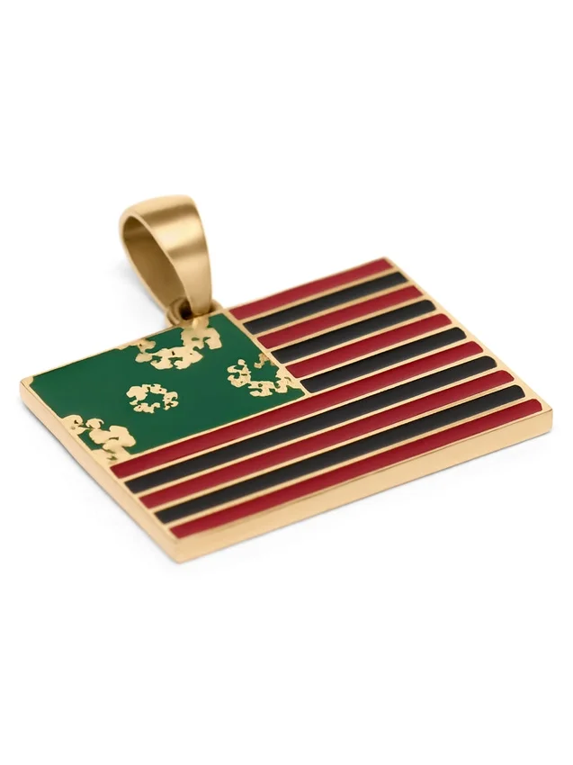 Pan African Flag Pendant