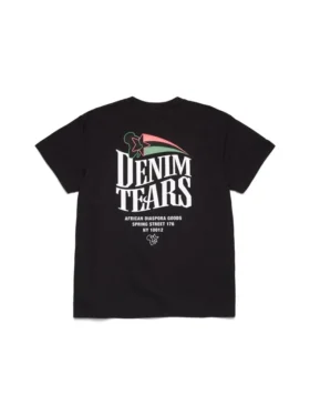 Pan-African Star Tee Black
