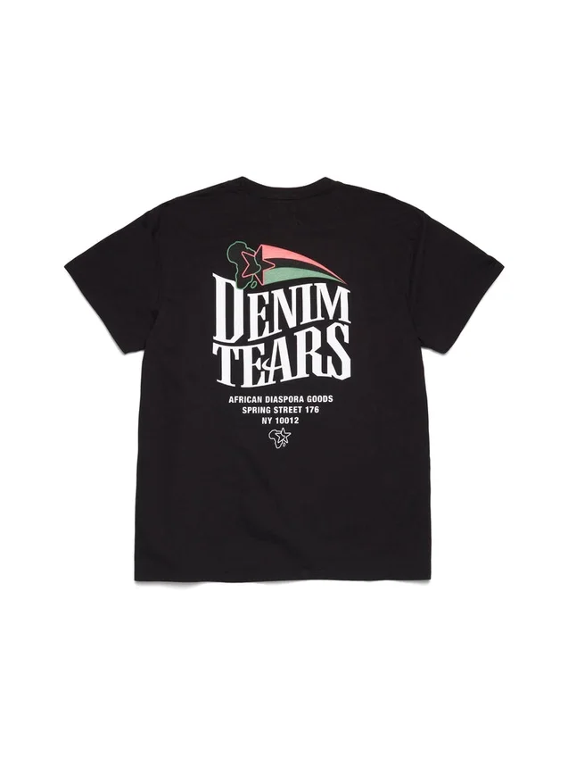 Pan-African Star Tee Black