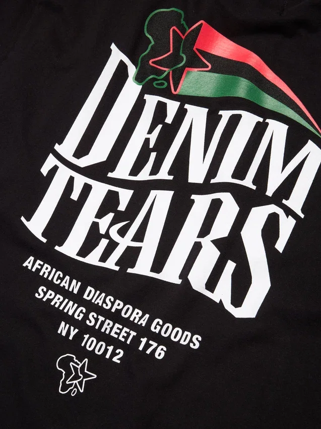 Pan-African Star Tee Black