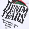 Pan-African Star Tee White
