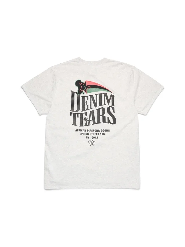 Pan-African Tee Grey