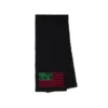 Pan-African Wreath Flag Scarf Black