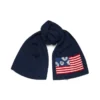 Pan-African Wreath Flag Scarf Navy