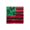 Pan African Wreath Flag Scarf Red/Black/Green
