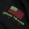 Pan African Zip Hoodie Black