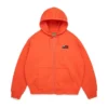 Pan African Zip Hoodie Orange