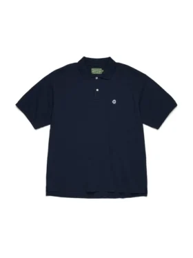 Peace Wreath Polo Navy