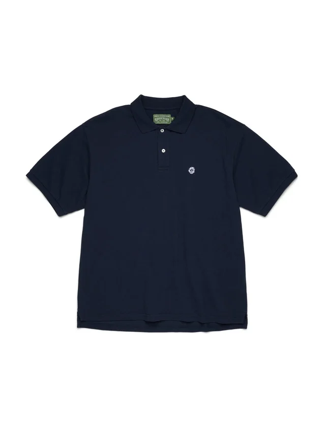 Peace Wreath Polo Navy