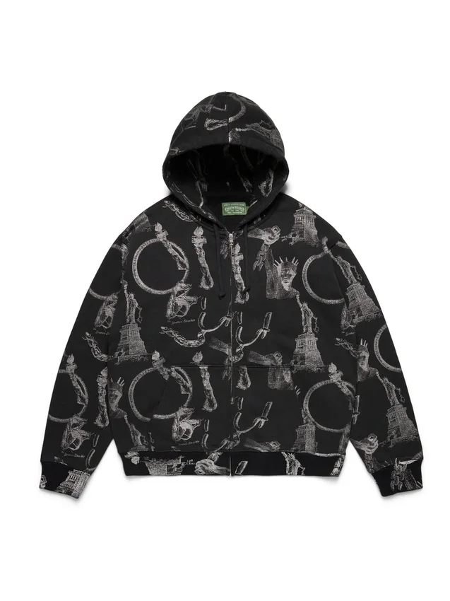 Plates Zip Hoodie
